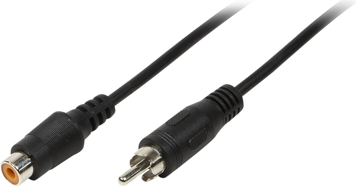Kabelis LogiLink RCA (Cinch) - RCA (Cinch) 5m Juodas (CA1032)
