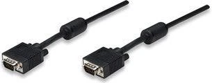 Manhattan D-Sub (VGA) - D-Sub (VGA) kabelis 10 m juodas (317696)