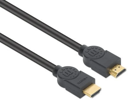 Kabelis Manhattan HDMI 5 m HDMI Typu A (Standard) Juodas (356978)