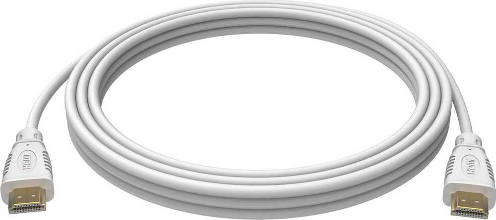 Techly Kabelis Manhattan HDMI – HDMI 0,5 m balta (ICOC-HDMI-4-005NWT)