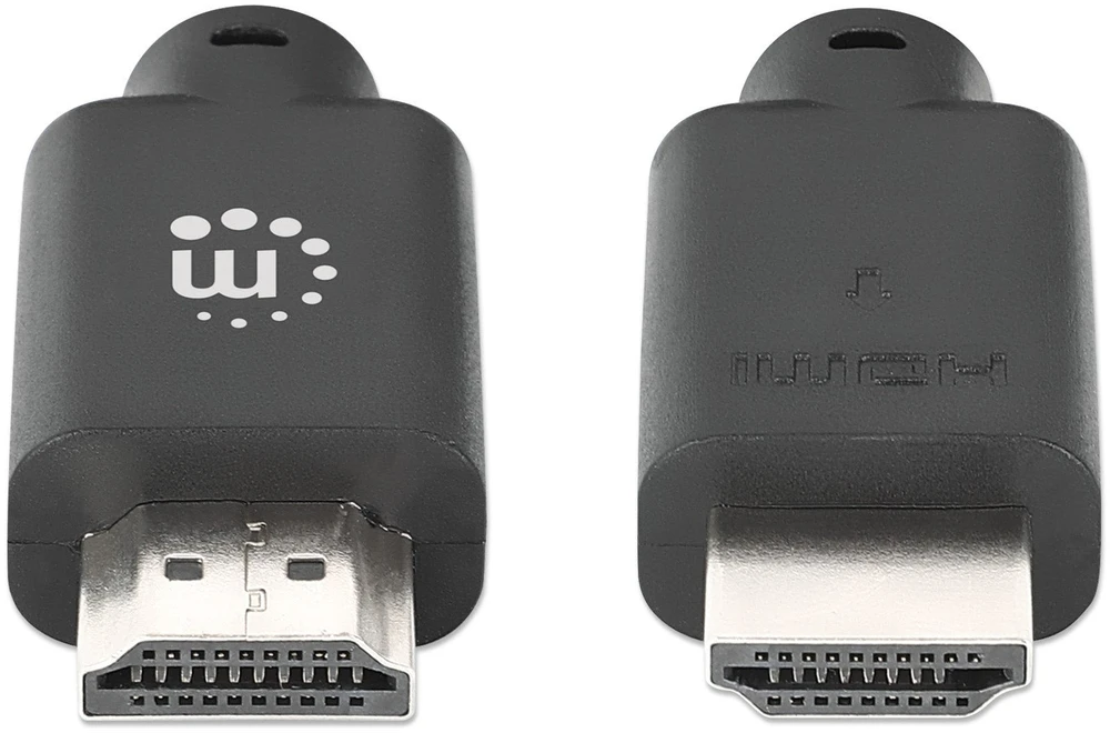 Manhattan 4K60 HDMI 2.0 kabelis 10 m 18 Gbit/s juodas