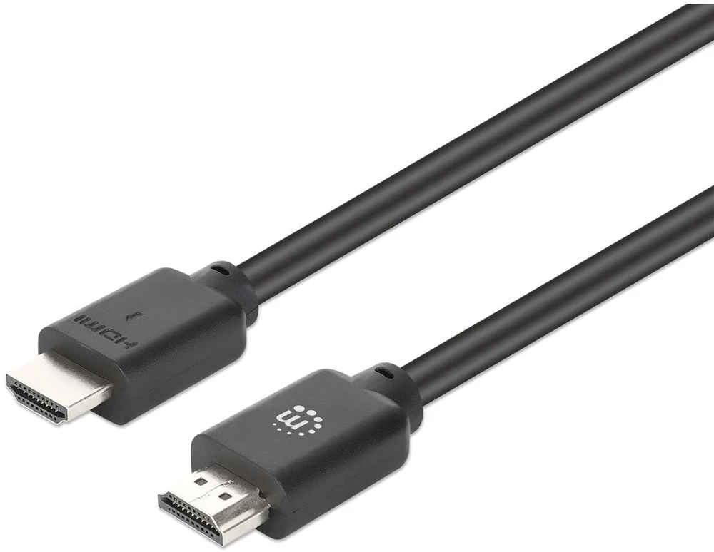 „Manhattan 4K60 HDMI 2.0“ kabelis, 22,5 m, 18 Gbit/s, juodas