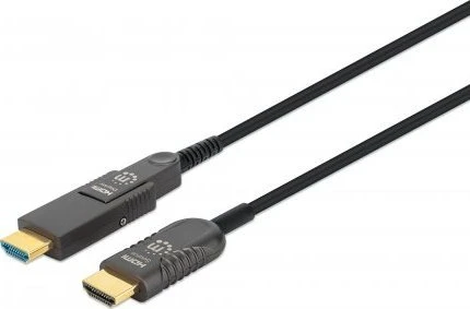 Manhattan HDMI laidas 30m su signalo stiprintuvu