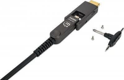 Kabelis Manhattan HDMI - HDMI 30m juoda (355520)