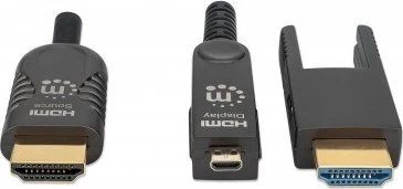 Kabelis Manhattan HDMI - HDMI 30m juoda (355520)