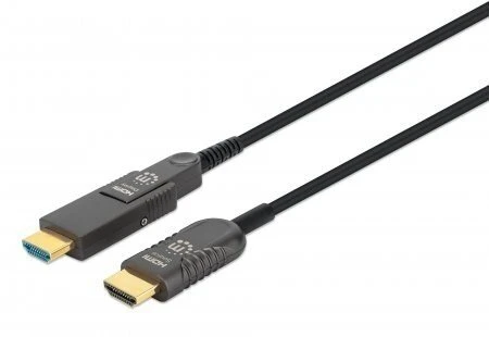 Manhattan 355544 kabelis HDMI 70 m HDMI Typu A (Standard) HDMI Typu D (Micro) Juodas