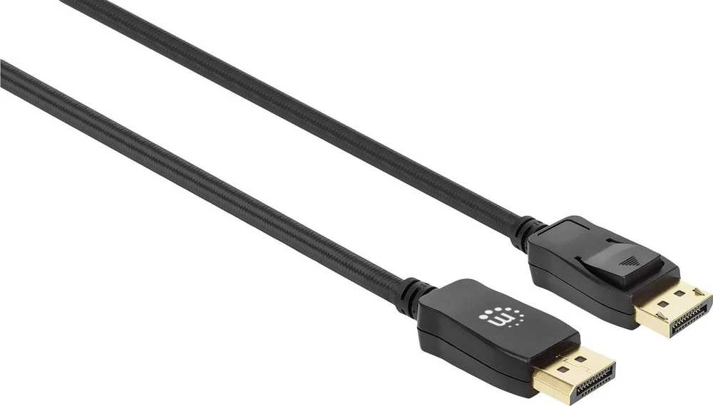 Kabelis Manhattan DisplayPort – DisplayPort 2m juoda (353618)