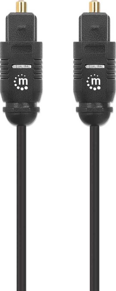 Kabelis Manhattan Toslink - Toslink 1m juoda (356060)