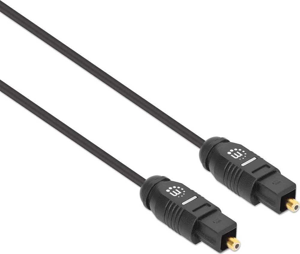 Kabelis Manhattan Toslink - Toslink 3m juoda (356084)