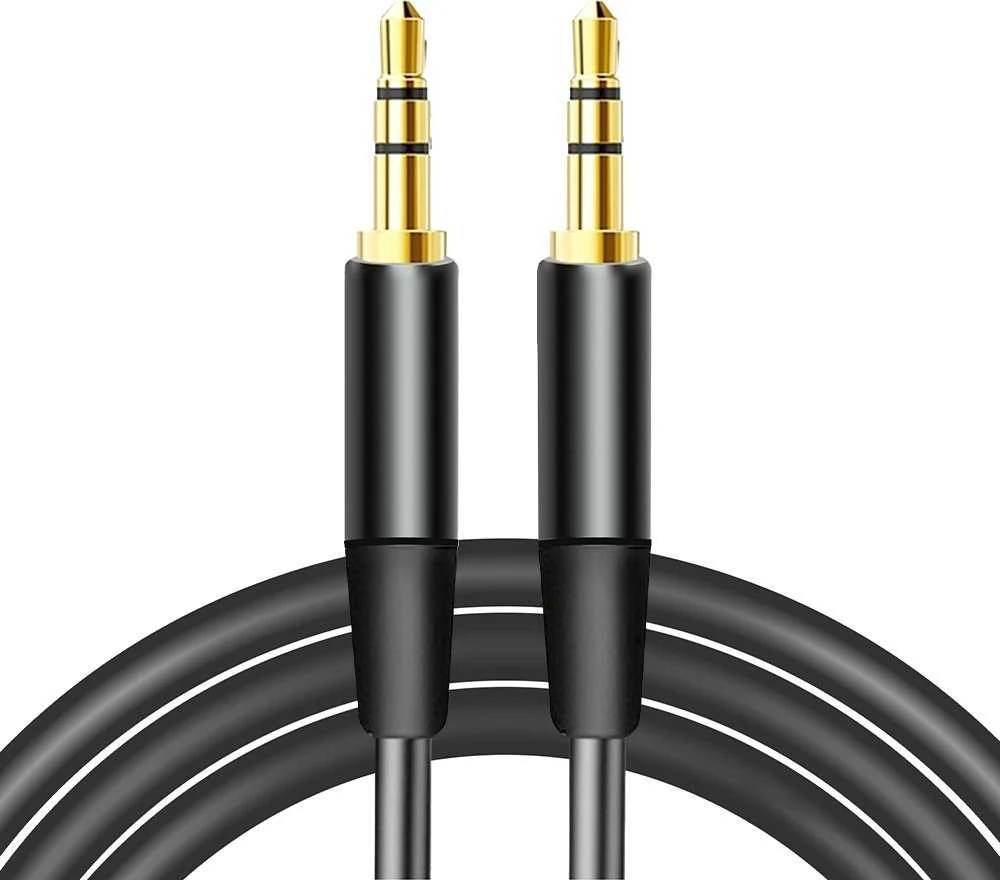 Maxlife garso kabelis jack 3.5 mm – jack 3.5 mm 1m juodas