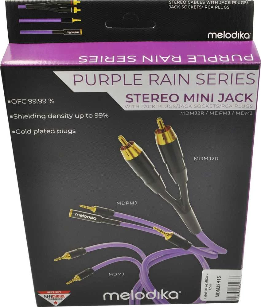 Melodika Purple Rain serijos kabelio pakuotė