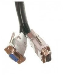 Mercodan 939003, 3 m, VGA (D-Sub), VGA (D-Sub), Kištukas, Lizdas, Juodas