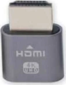 HDMI 4K emuliatorius, pilkas