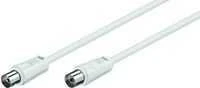 Goobay Kabelis MicroConnect Antena 5m balta (COAX050W)