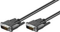 Kabelis MicroConnect DVI-D - DVI-D 1m juoda (MONCC1)