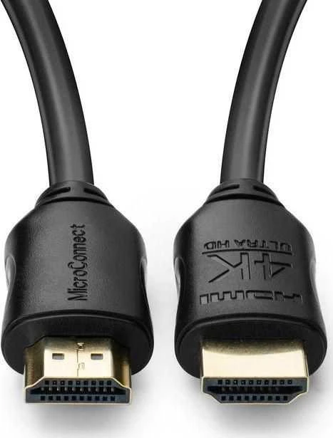 Kabelis MicroConnect HDMI - HDMI 0,5m juoda (MC-HDM19190.5V2.0)