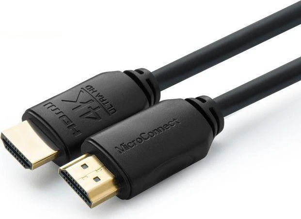 MicroConnect HDMI kabelis su auksuotais antgaliais