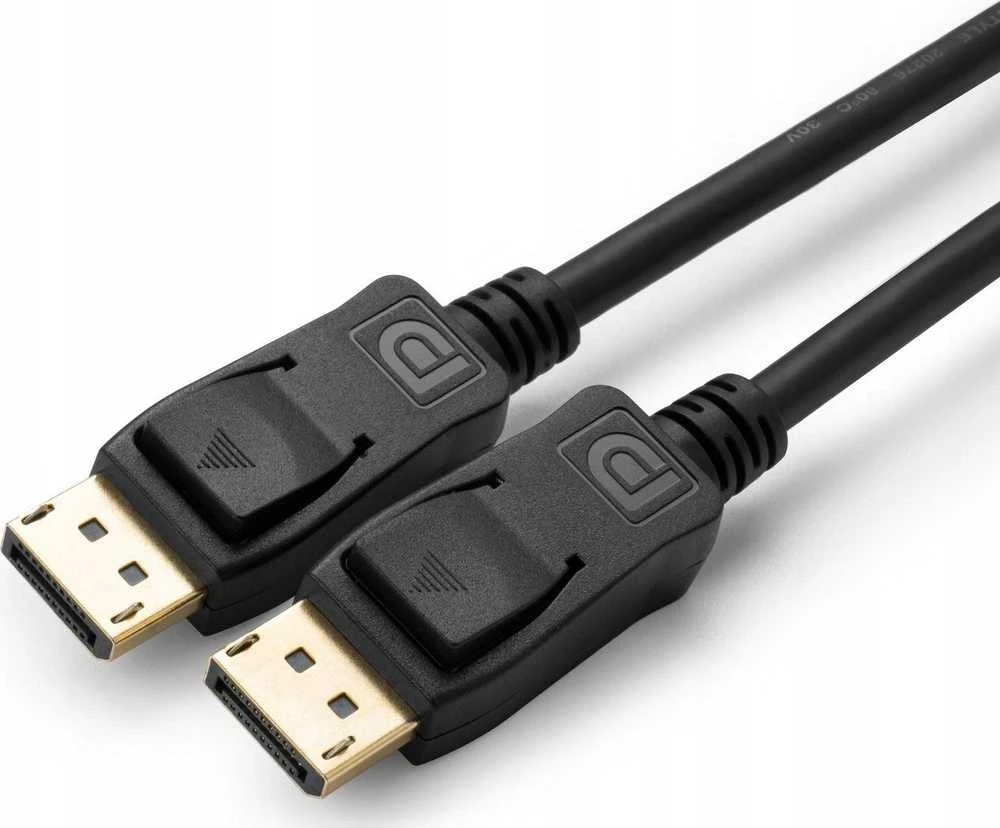 DisplayPort kabelis su užrakinimo mechanizmu
