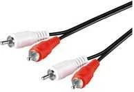 Kabelis MicroConnect RCA (Cinch) x2 - RCA (Cinch) x2 1,5m juoda (AUDCC2)