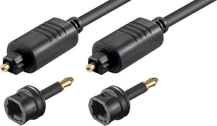 Kabelis MicroConnect Toslink - Toslink 2m juoda (TT620BKAD)