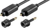 MicroConnect Toslink – Toslink kabelis 5m juodas (TT650BKAD)