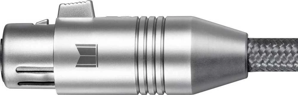 Monoprice XLR kabelio metalinė jungtis