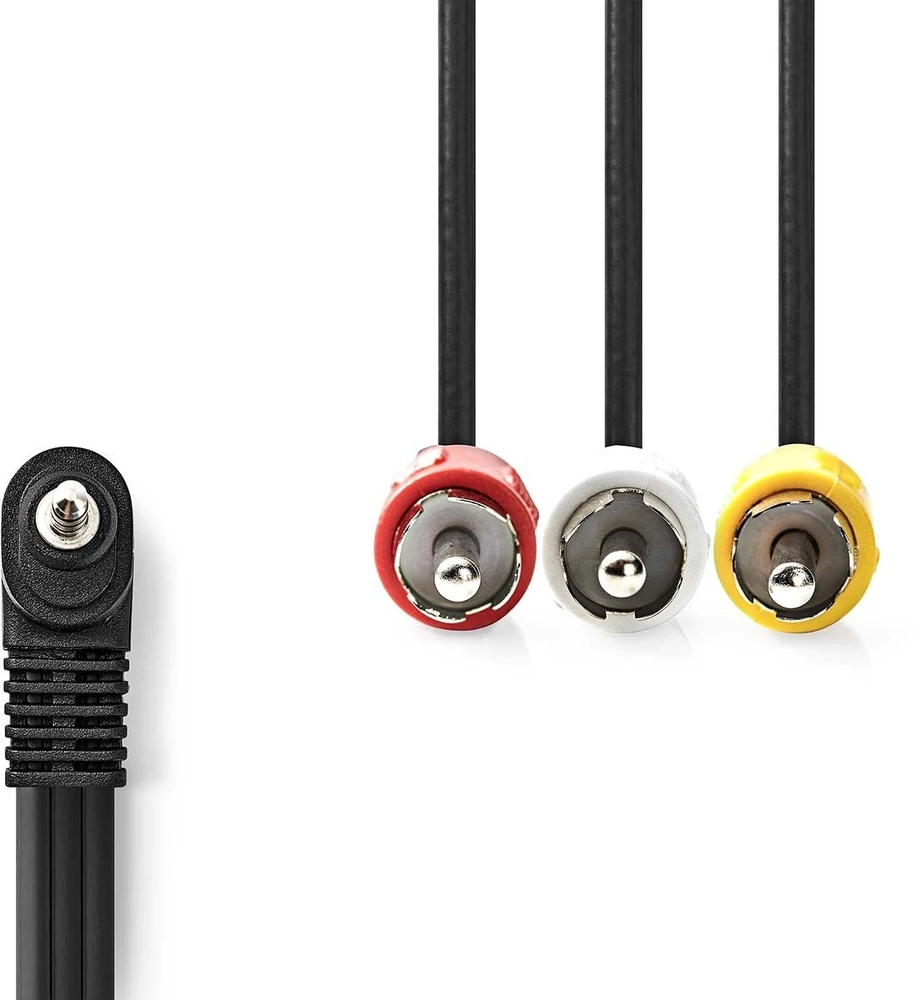 Nedis Kabelis 3xRCA - 3.5mm 4pin kištukai 1.0m