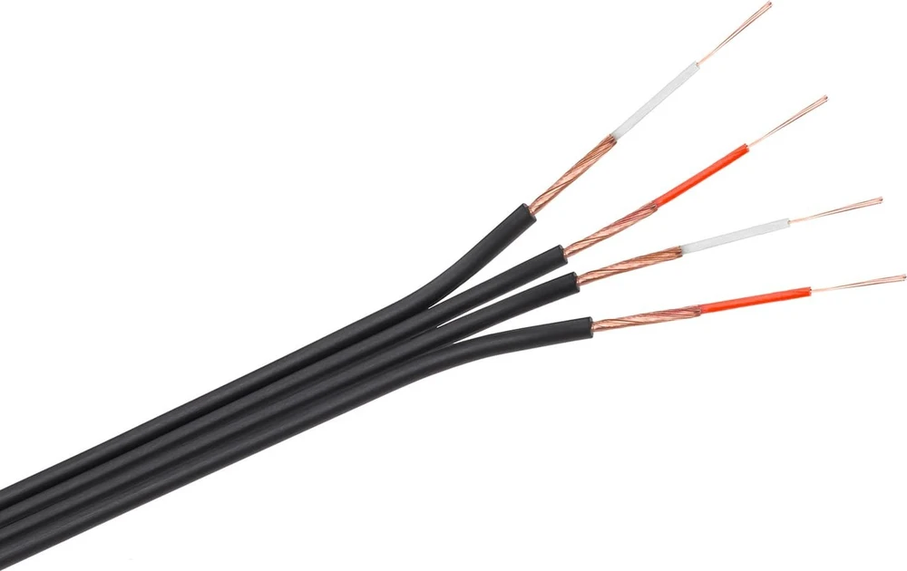 Kabelis Nedis DIN (5-pin) 4 x RCA 1 m (CAGL20400BK10)