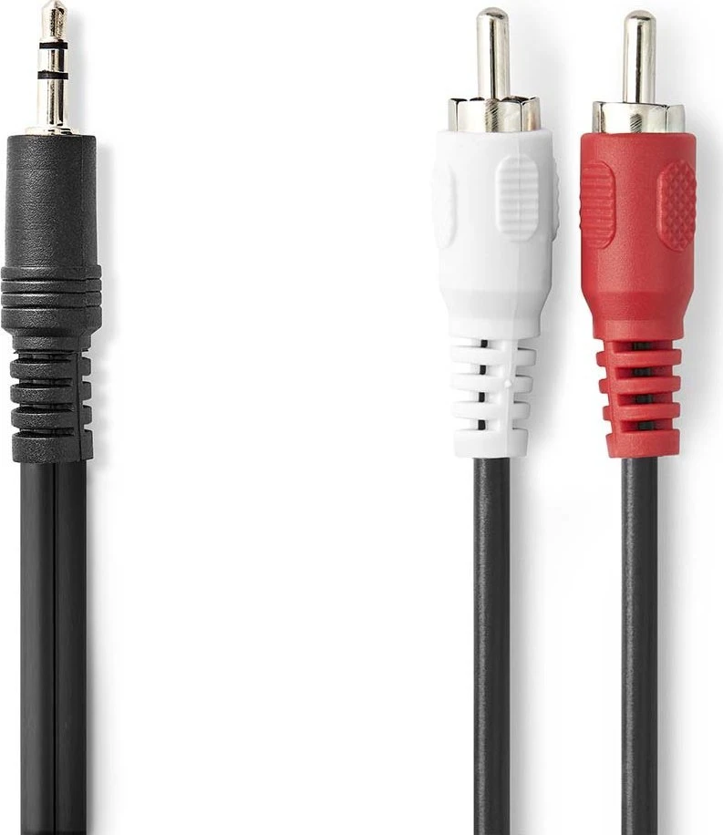 Nedis 3.5mm į 2xRCA kabelio jungtys