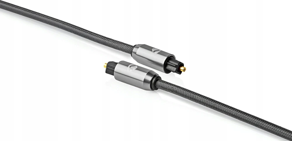 Kabelis Nedis Toslink 2 m Pilka (CATB25000GY20)