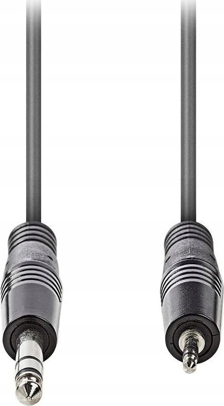 Kabelis Nedis 6.35mm 3.5mm 3 m (COTH23205GY30)
