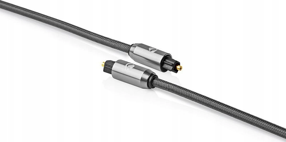 Kabelis Nedis CATB25000GY10 kabelis audio 1 m TOSLINK Pilka