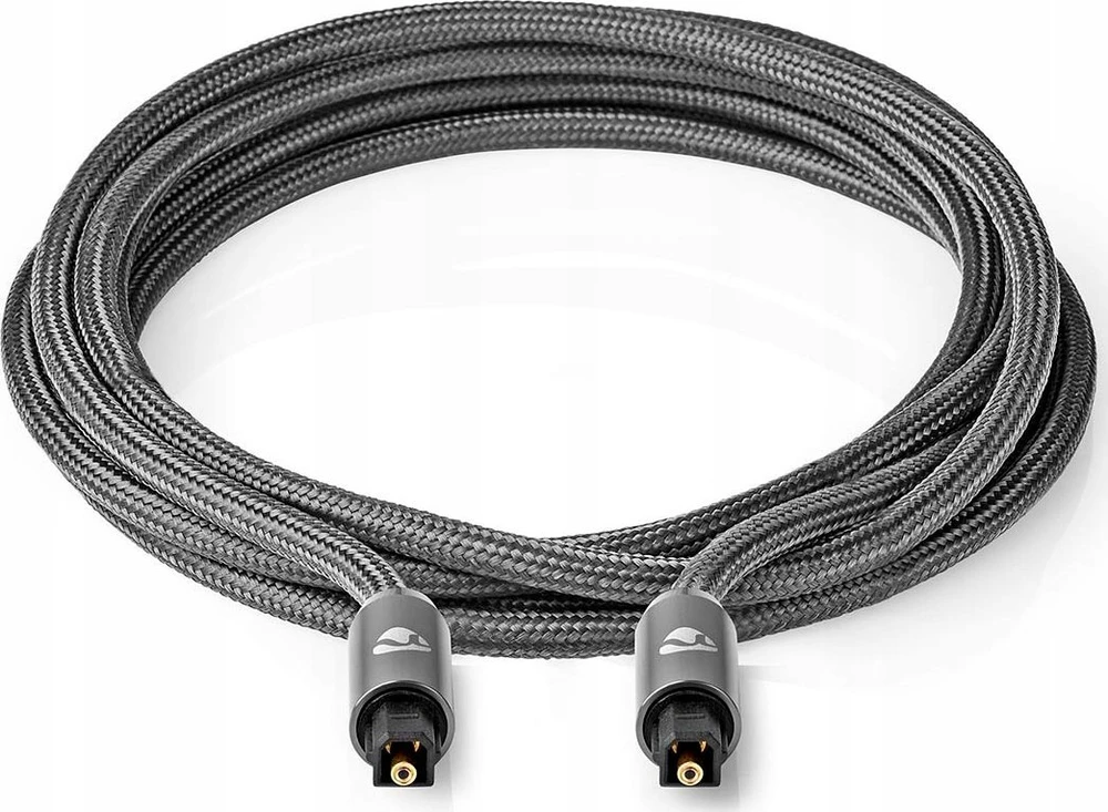 Kabelis Nedis Toslink - Toslink 5m pilka (CATB25000GY50)