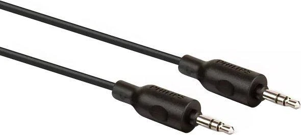 Laidas PHILIPS 3.5mm M, 3.5mm M, 1.5m, juodas SWA2529W/10
