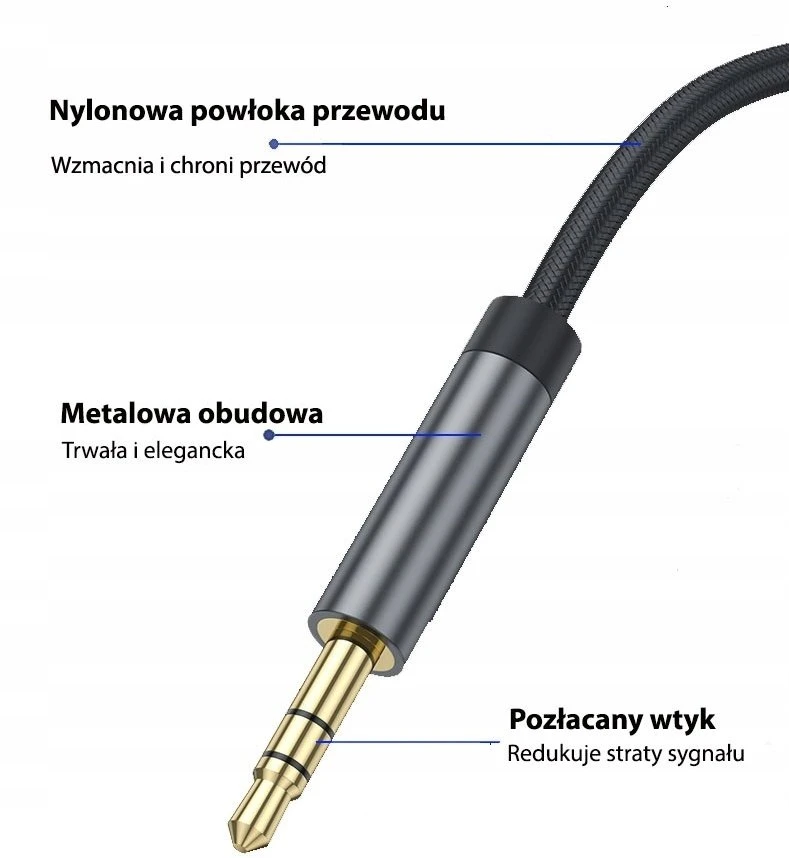 Philips kabelis 3,5 mm Jack M/M 1 m