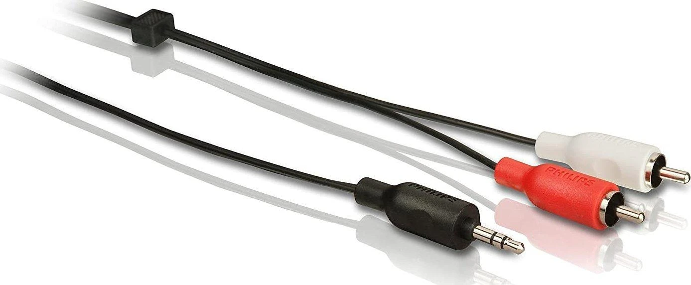 Laidas PHILIPS 3.5mm M, 2xRCA M, 3m, juodas SWA2520W/10