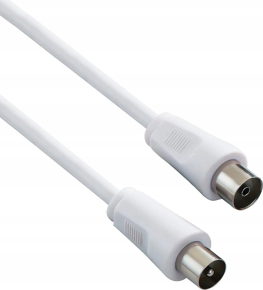 PREMIUMCORD TV kabelinės antenos jungtis 1m (koaksialinė, M/F, 75 Ohm)