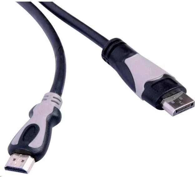 HDMI kabelis su pilkomis jungtimis