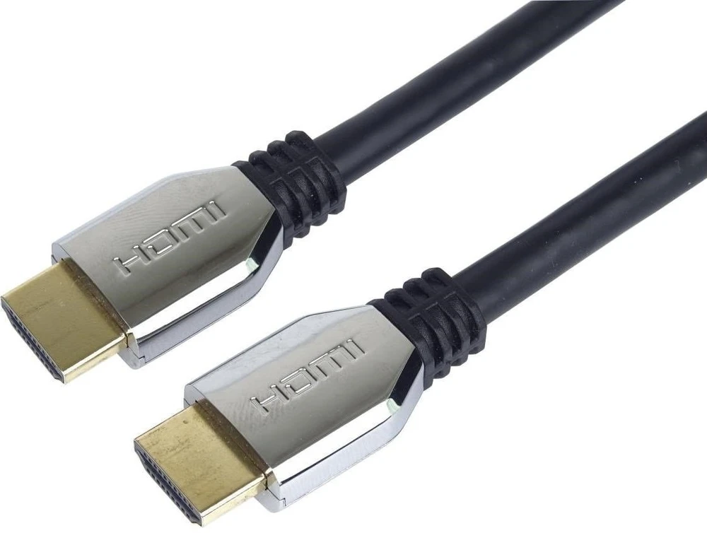 Kabelis PremiumCord HDMI - HDMI 0.5m sidabrinė (kphdm21z05)