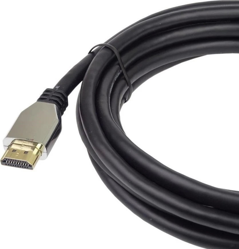 Kabelis PremiumCord HDMI - HDMI 0.5m sidabrinė (kphdm21z05)