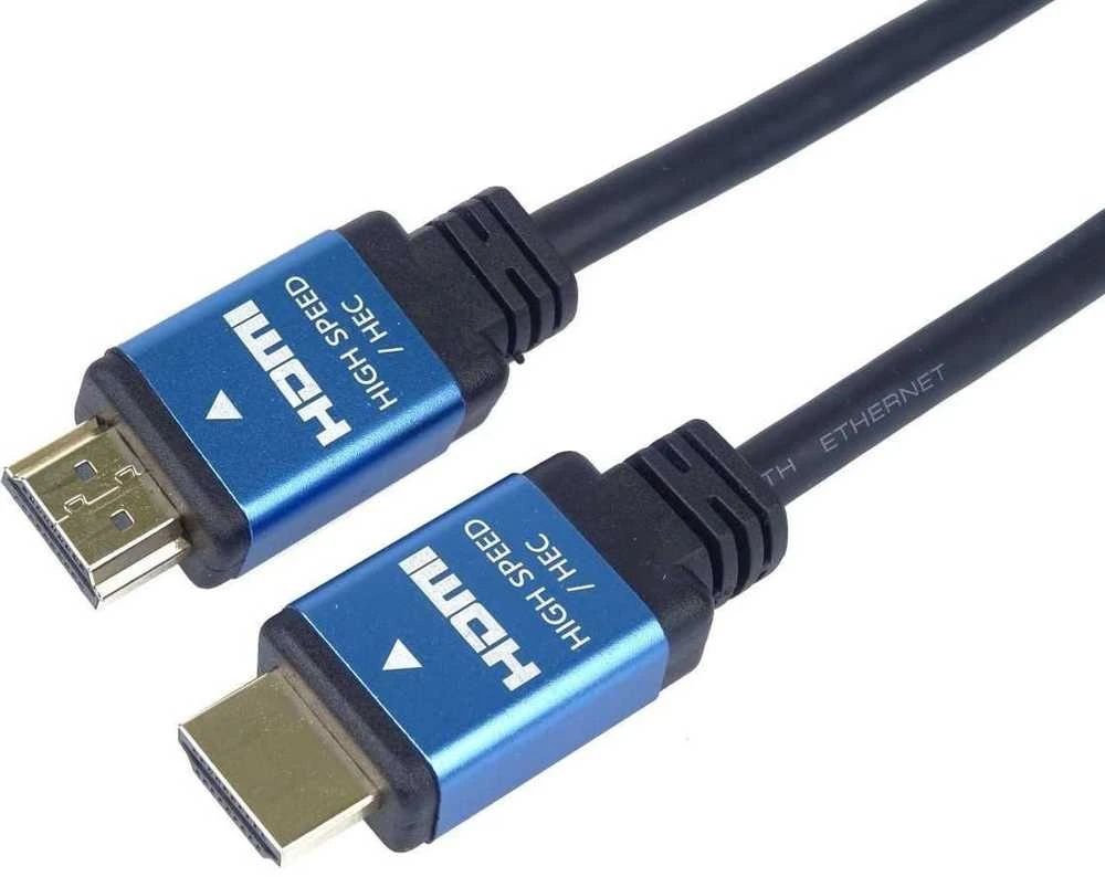 Kabelis PremiumCord HDMI - HDMI 5m juoda (kphdm2a5)