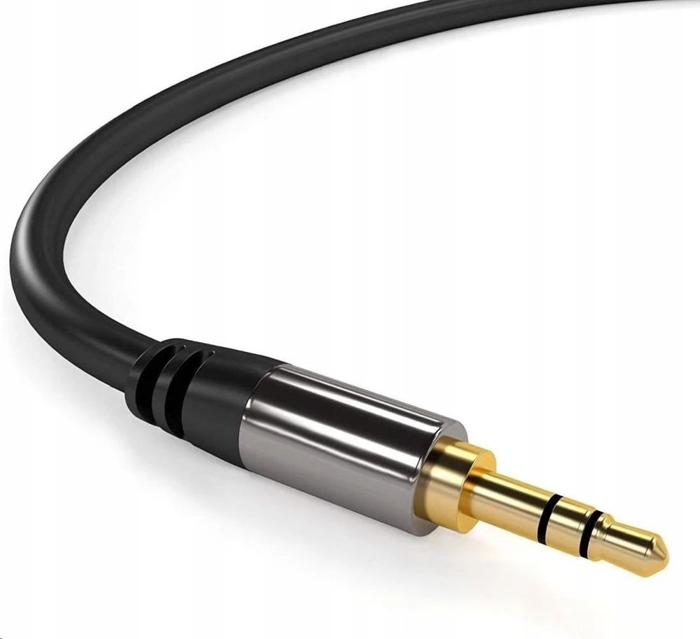 Kabelis PremiumCord Jack 3.5mm - Jack 3.5mm 1.5m juoda (kjqmm015)