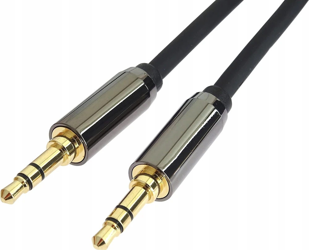 Kabelis PremiumCord Jack 3.5mm - Jack 3.5mm 1.5m juoda (kjqmm015)