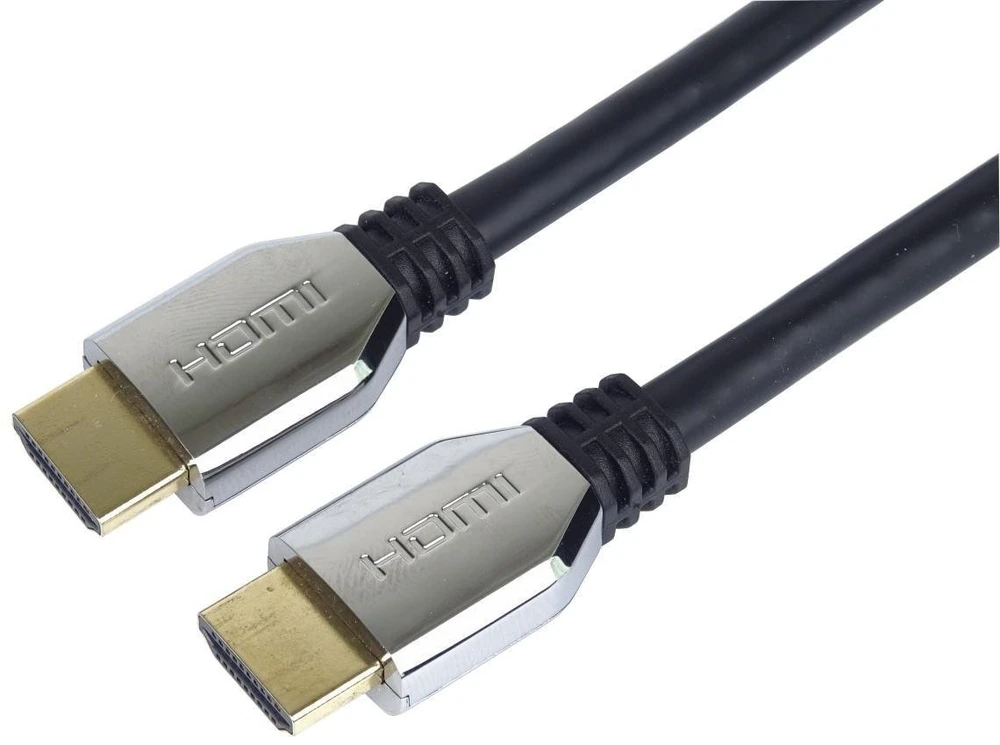HDMI laidas su metalinėmis jungtimis