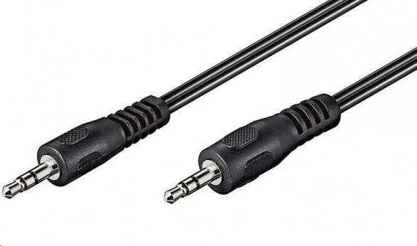 Kabelis PremiumCord Jack 3.5mm - Jack 3.5mm 10m juoda (kjackmm10)