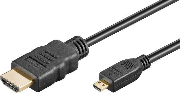PremiumCord HDMI - Micro HDMI laidas su paauksuotomis jungtimis