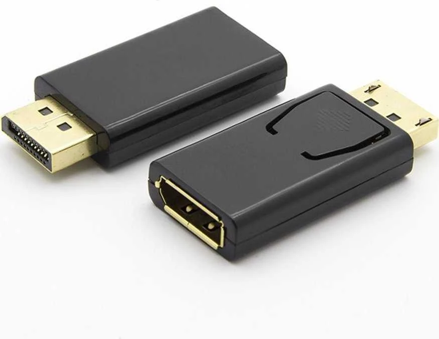 Adapteris AV PremiumCord adapteris DisplayPort - HDMI, FULL HD 1080p kištukas/lizdas, paauksuotos jungtys