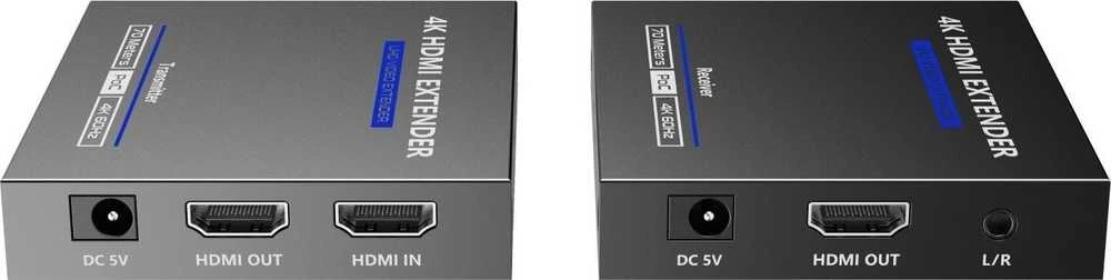 PremiumCord HDMI 2.0 extender Ultra HD 4kx2k@60Hz na 70m przez Cat6/Cat6A/Cat7