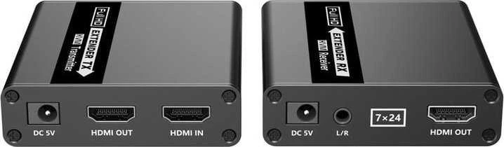 PremiumCord HDMI KVM ilgintuvas 4K ir FULL HD 1080p 70 m atstumu su USB perdavimu