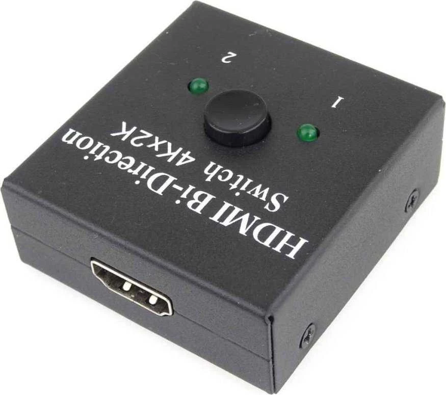 PremiumCord HDMI jungiklis 4K, FULL HD 1080p dvikryptis 2-1 arba 1-2